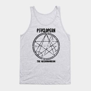 Psyclopean - The Necronomicon vintage sigil Tank Top